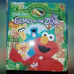 Sesame Street Elmo at the Zoo Book Pop Up Board Book
